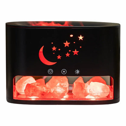 Umidificator cu aromaterapie, Naimeed D6040, Negru, 190x129x80mm