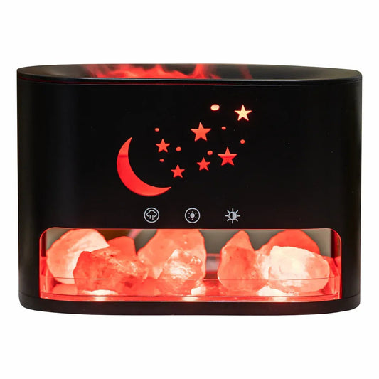 Umidificator cu aromaterapie, Naimeed D6040, Negru, 190x129x80mm