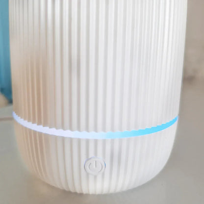 Umidificator cu aromaterapie, Naimeed D6044, Alb, 85x150x85mm