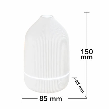 Umidificator cu aromaterapie, Naimeed D6044, Alb, 85x150x85mm