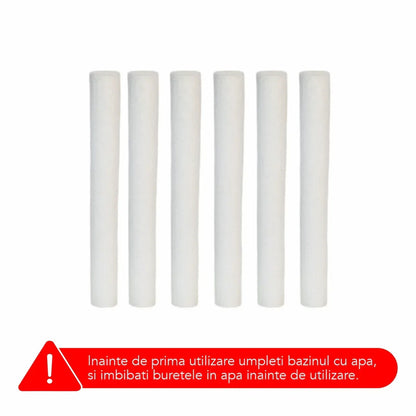 Umidificator cu aromaterapie, Naimeed D6049, Alb, 180x120x80mm