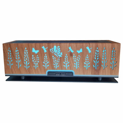 Umidificator cu aromaterapie, Naimeed D6051, Maro, 250x86x69mm