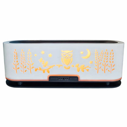 Umidificator cu aromaterapie, Naimeed D6052, Alb, 250x86x69mm