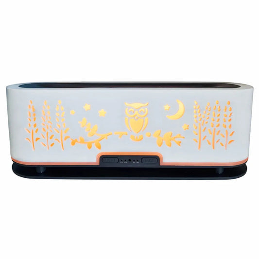 Umidificator cu aromaterapie, Naimeed D6052, Alb, 250x86x69mm