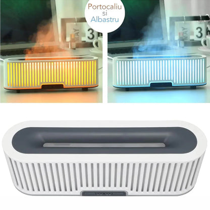 Umidificator cu aromaterapie, Naimeed D6054, Alb, 250x86x69mm
