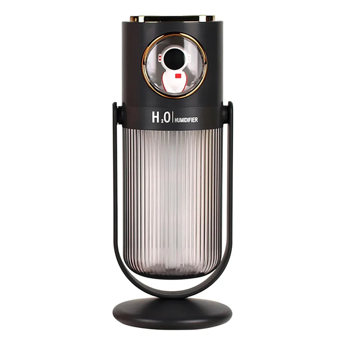 Umidificator cu aromaterapie pentru camera copiilor, Naimeed D6068, Negru, 90x230x75mm