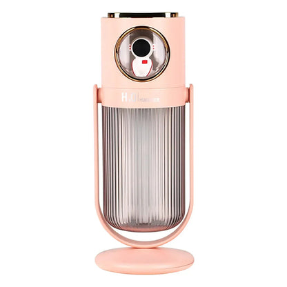 Umidificator cu aromaterapie pentru camera copiilor, Naimeed D6068, Roz, 90x230x75mm