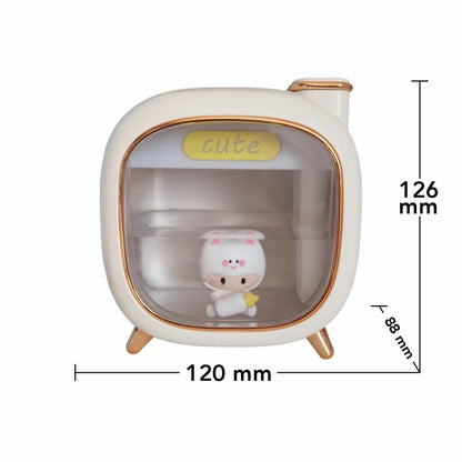 Umidificator cu aromaterapie pentru copii, Naimeed D6069, Crem, 120x126x88mm