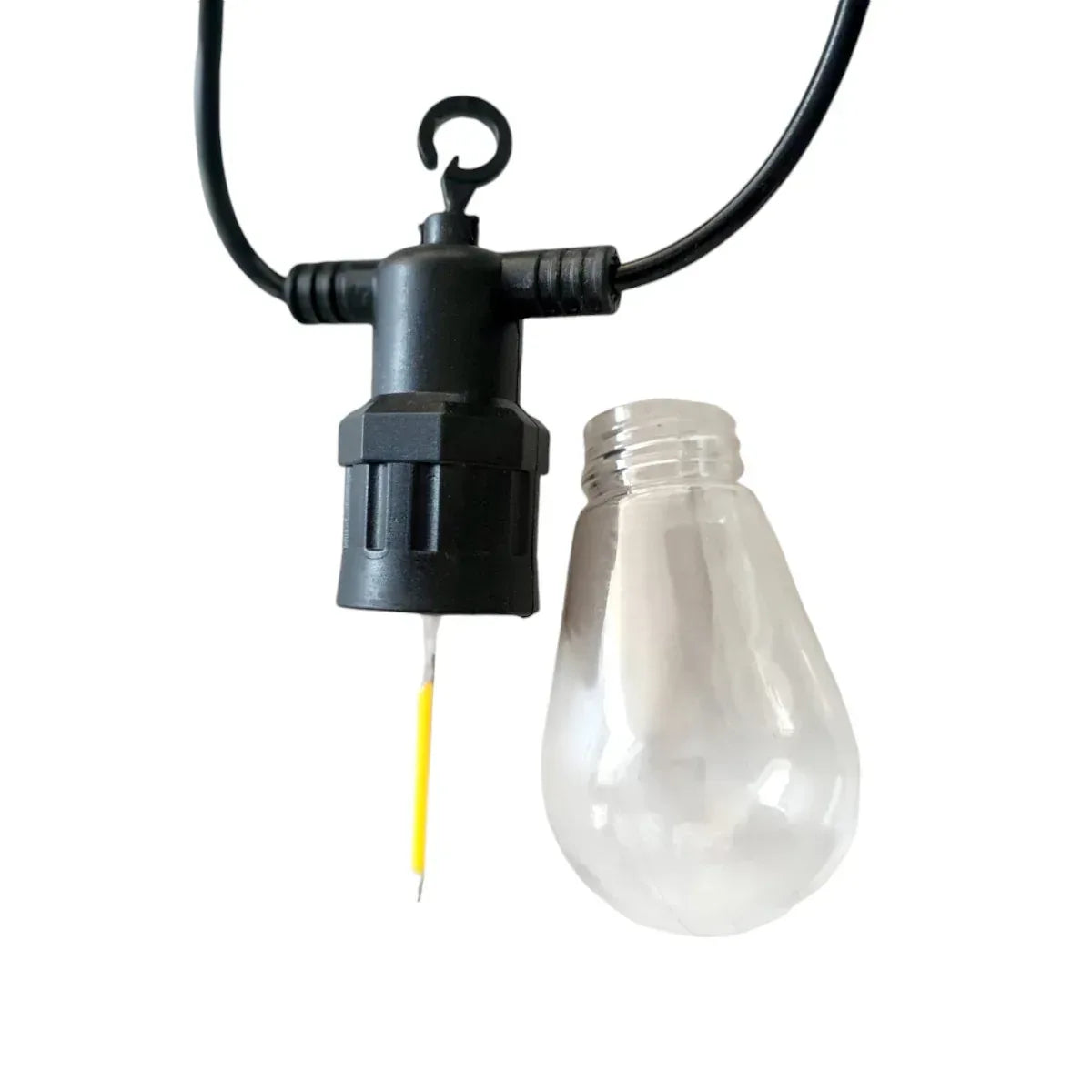 Ghirlanda luminoasa, solara, decorativa, interconectabila, Naimeed D6079, 5m, 10 Becuri LED, Lumina Multicolor