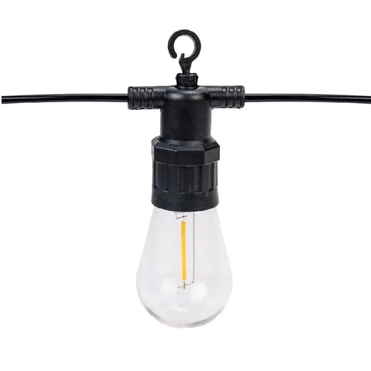 Ghirlanda luminoasa, solara, decorativa, interconectabila, Naimeed D6079, 5m, 10 Becuri LED, Lumina Multicolor