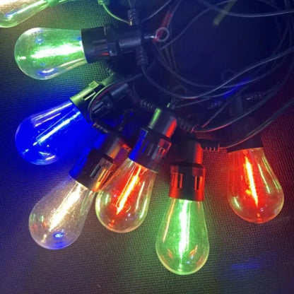 Ghirlanda luminoasa, solara, decorativa, interconectabila, Naimeed D6079, 5m, 10 Becuri LED, Lumina Multicolor