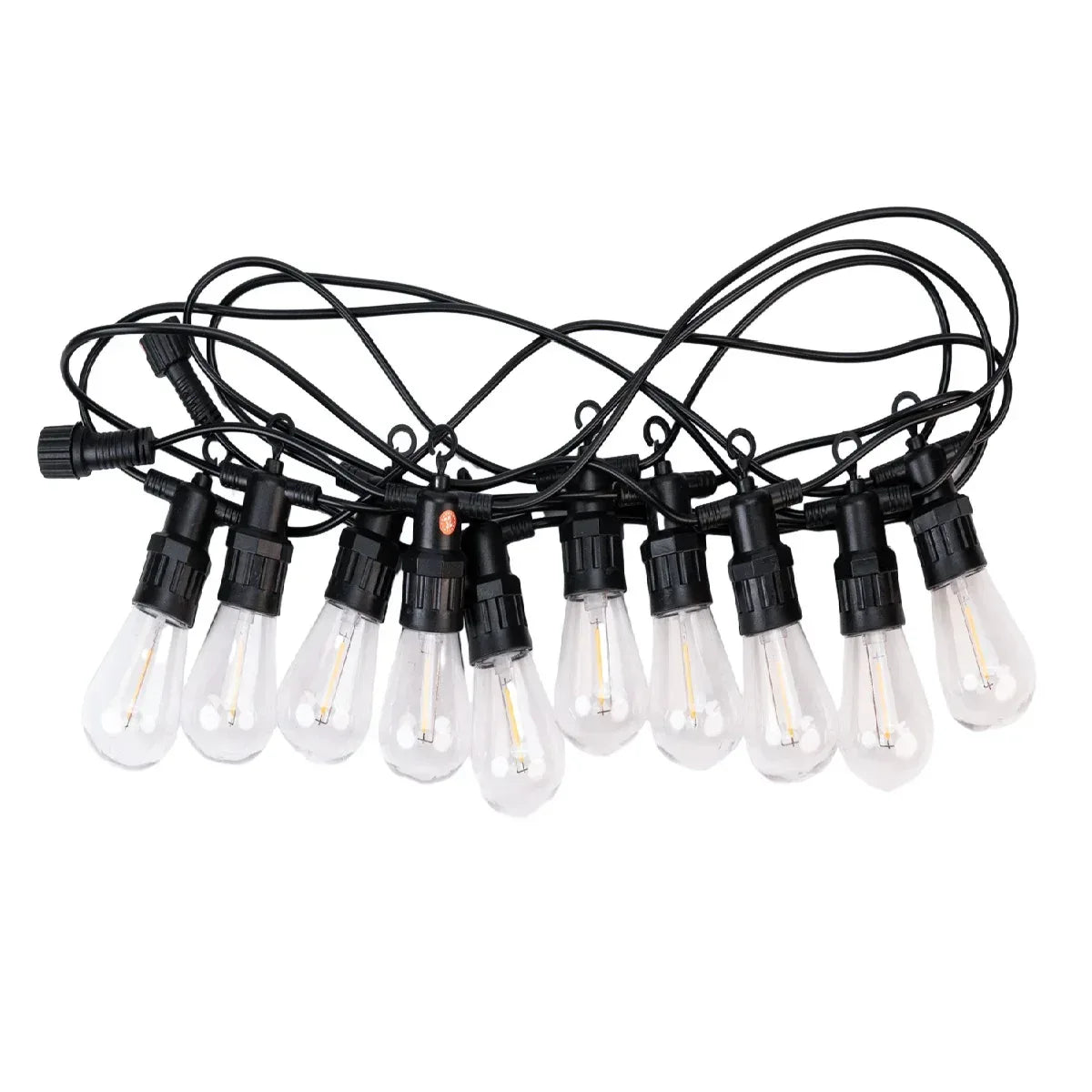 Ghirlanda luminoasa, decorativa, interconectabila, Naimeed D6080, 5m, 10 Becuri LED, Lumina Alb Cald
