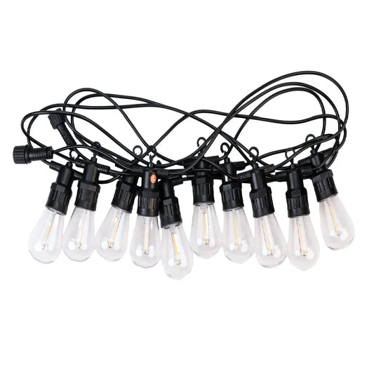 Ghirlanda luminoasa, decorativa, interconectabila, Naimeed D6080, 5m, 10 Becuri LED, Lumina Alb Cald