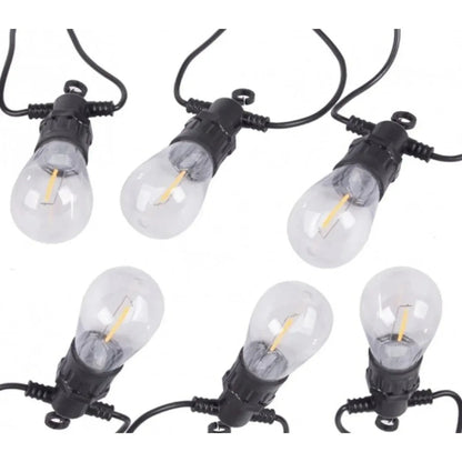 Ghirlanda luminoasa, decorativa, interconectabila, Naimeed D6081, 5m, 10 Becuri LED, Lumina Alb Rece