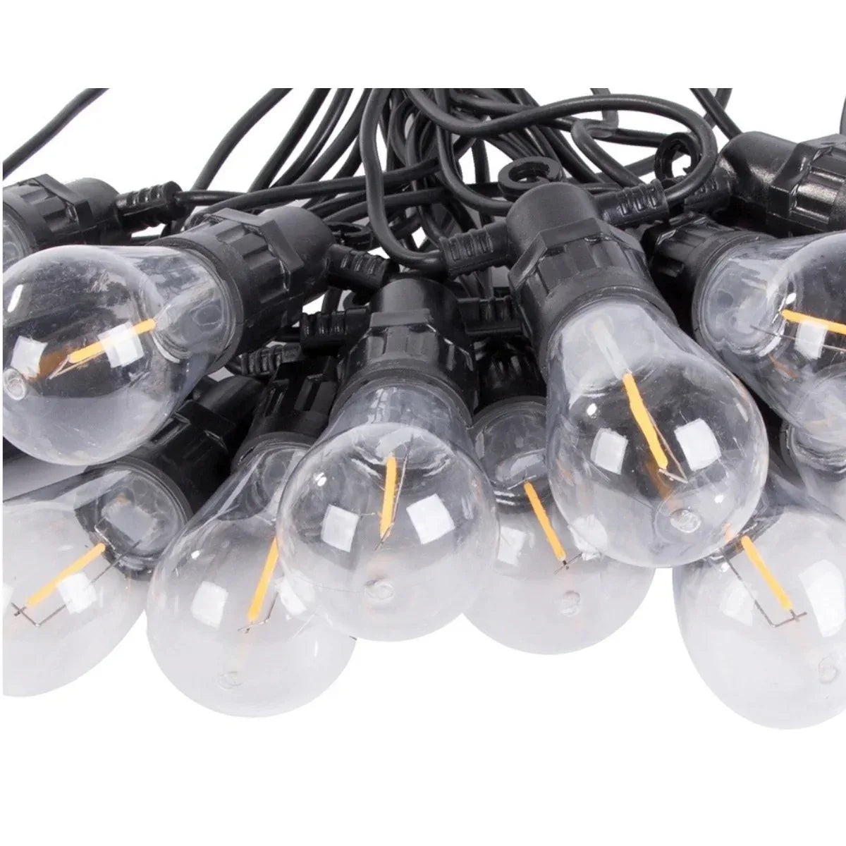 Ghirlanda luminoasa, decorativa, interconectabila, Naimeed D6081, 5m, 10 Becuri LED, Lumina Alb Rece