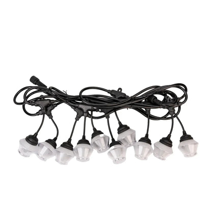 Ghirlanda luminoasa, solara, decorativa, interconectabila, Naimeed D6088, 5m, 10 Becuri LED, Lumina Multicolor