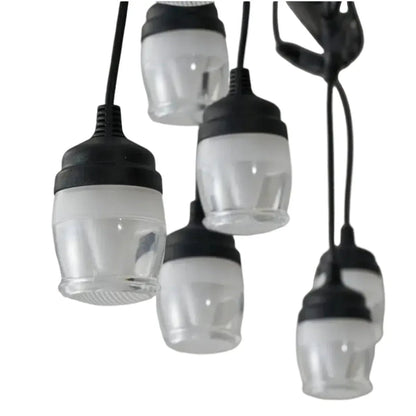 Ghirlanda luminoasa, decorativa, interconectabila, Naimeed D6093, 5m, 10 Becuri LED, Lumina Alb Cald