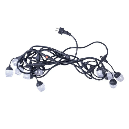 Ghirlanda luminoasa, decorativa, interconectabila, Naimeed D6098, 5m, 10 Becuri LED, Lumina Multicolor