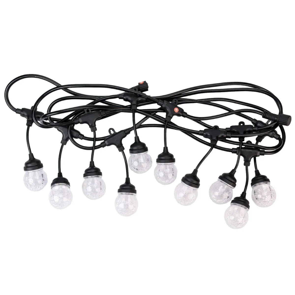 Ghirlanda luminoasa, solara, decorativa, interconectabila, Naimeed D6100, 5m, 10 Becuri LED, Lumina Multicolor