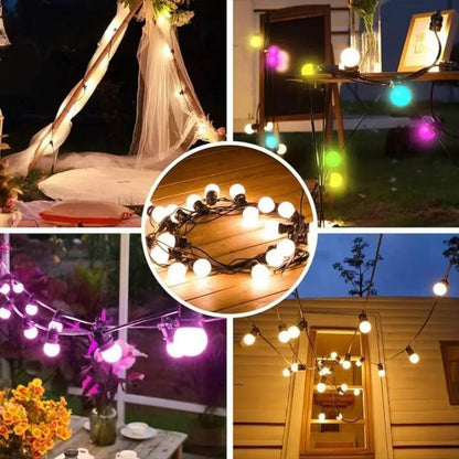 Ghirlanda luminoasa, decorativa, interconectabila, Naimeed D6110, 5m, 10 Becuri LED, Lumina Multicolor