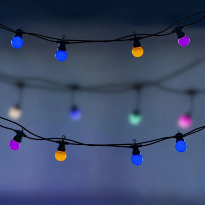 Ghirlanda luminoasa, decorativa, interconectabila, Naimeed D6110, 5m, 10 Becuri LED, Lumina Multicolor