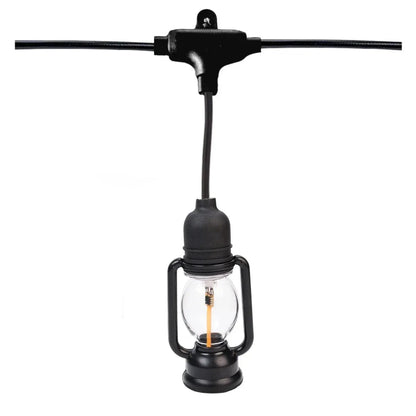 Ghirlanda luminoasa, decorativa, interconectabila, Naimeed D6113, 5m, 10 Becuri LED, Lumina Alb Cald