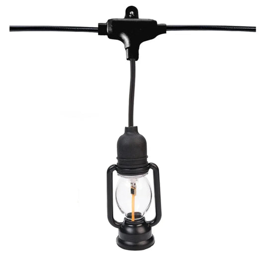 Ghirlanda luminoasa, decorativa, interconectabila, Naimeed D6113, 5m, 10 Becuri LED, Lumina Alb Cald