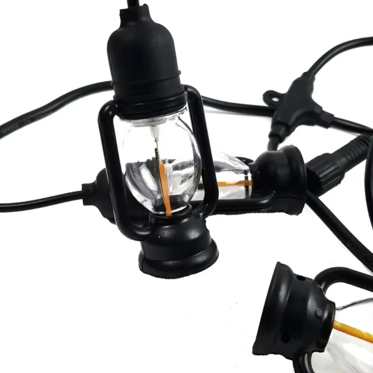 Ghirlanda luminoasa, decorativa, interconectabila, Naimeed D6114, 5m, 10 Becuri LED, Lumina Multicolor