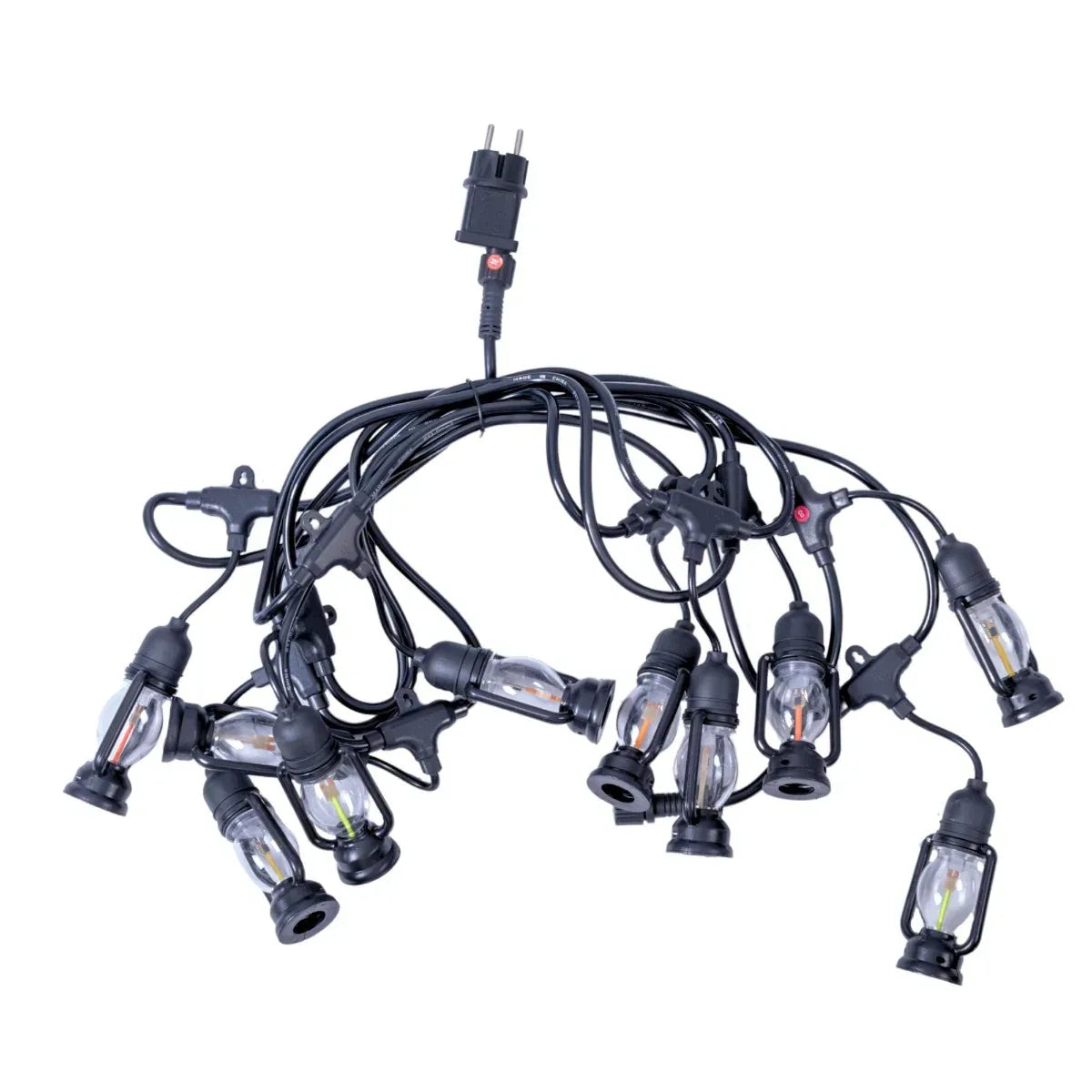 Ghirlanda luminoasa, decorativa, interconectabila, Naimeed D6114, 5m, 10 Becuri LED, Lumina Multicolor