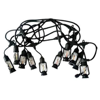 Ghirlanda luminoasa, decorativa, interconectabila, Naimeed D6114, 5m, 10 Becuri LED, Lumina Multicolor