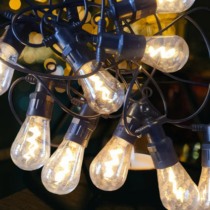 Ghirlanda luminoasa, solara, decorativa, interconectabila, Naimeed D6115, 5m, 10 Becuri LED, Lumina Alb Cald