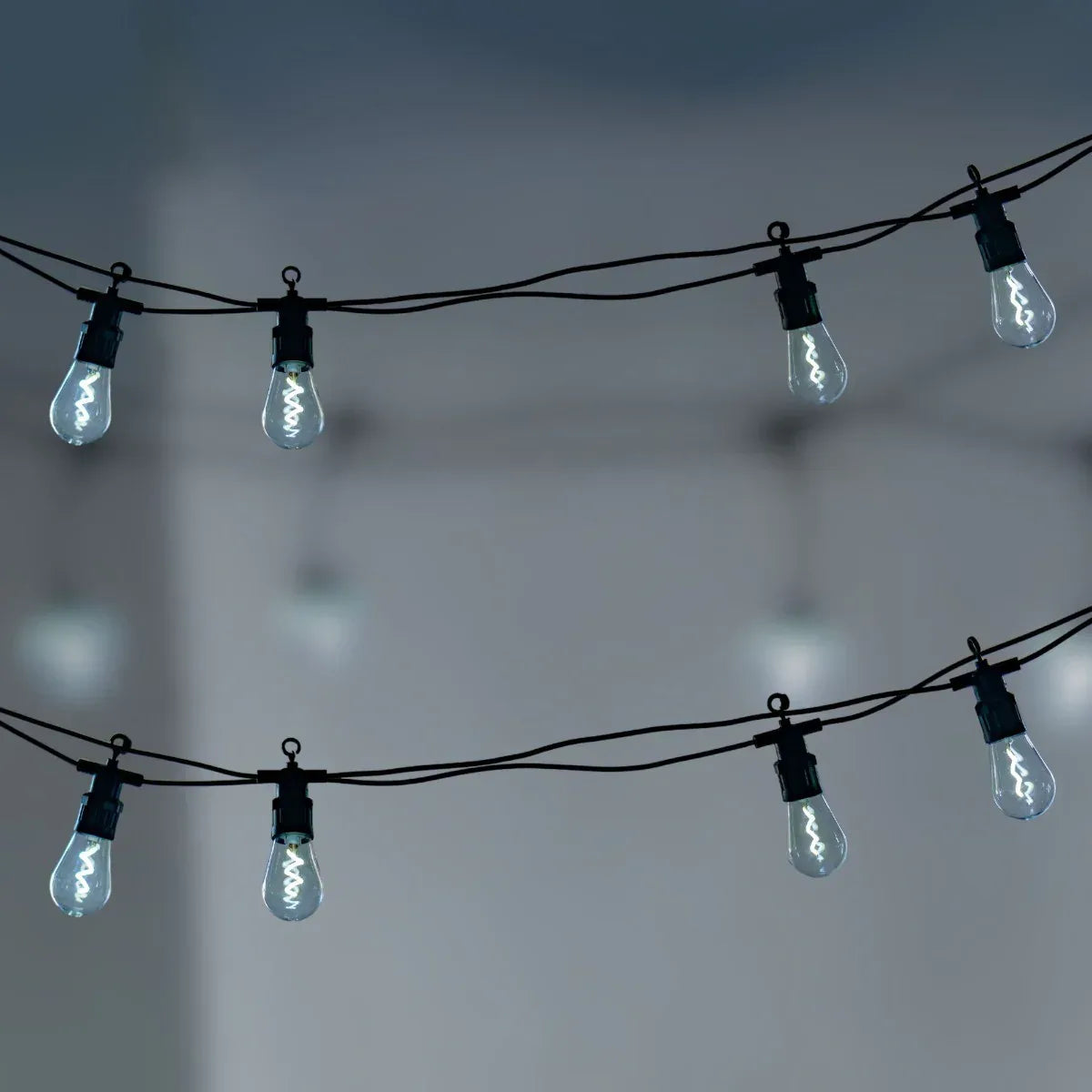 Ghirlanda luminoasa, solara, decorativa, interconectabila, Naimeed D6116, 5m, 10 Becuri LED, Lumina Alb Rece