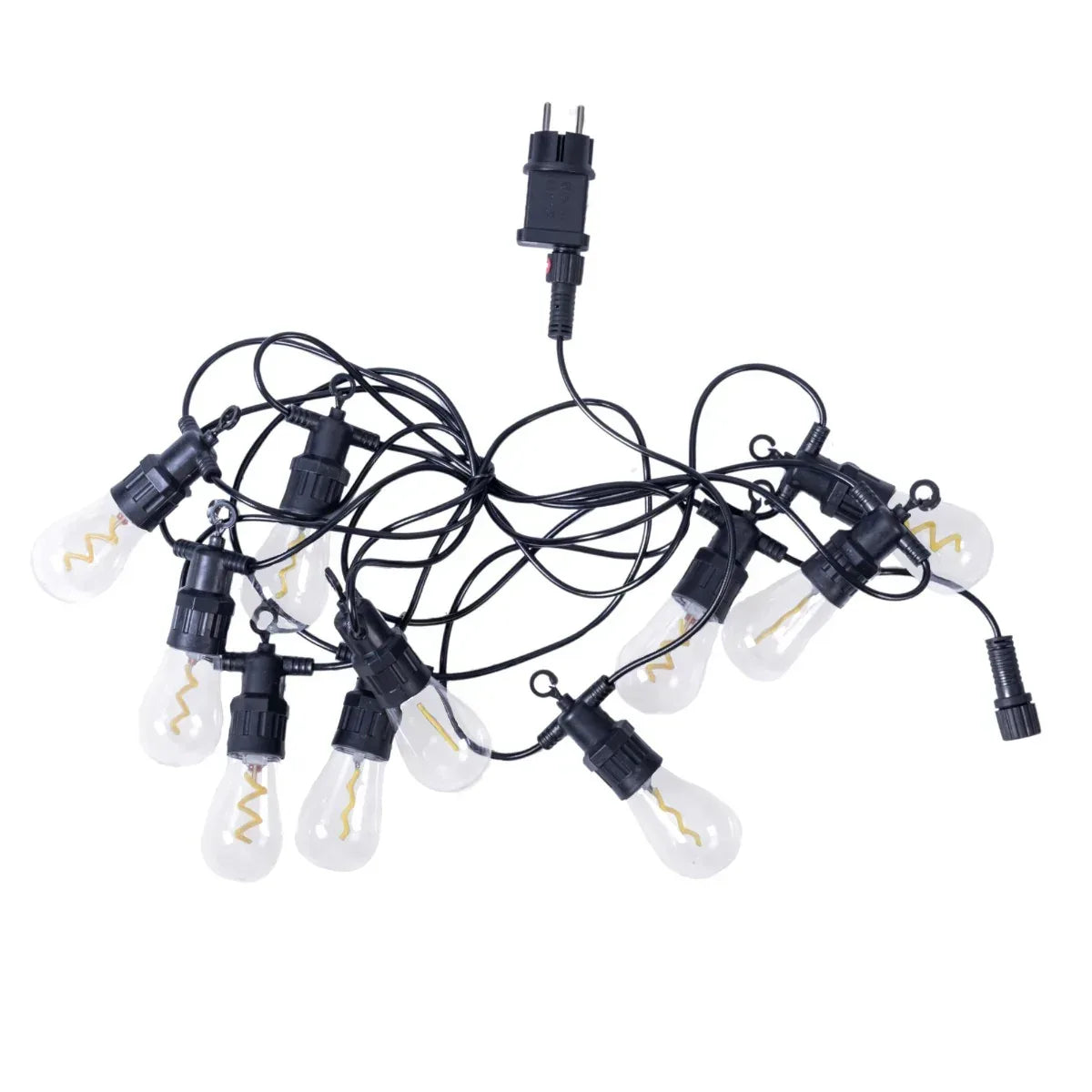 Ghirlanda luminoasa, decorativa, interconectabila, Naimeed D6117, 5m, 10 Becuri LED, Lumina Alb Cald