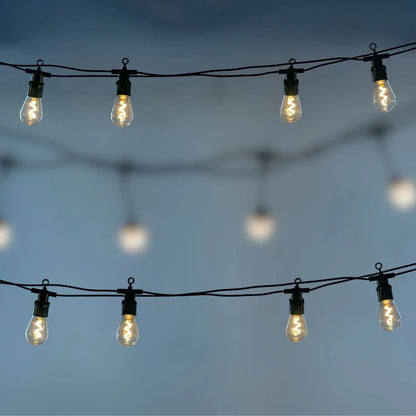 Ghirlanda luminoasa, decorativa, interconectabila, Naimeed D6117, 5m, 10 Becuri LED, Lumina Alb Cald