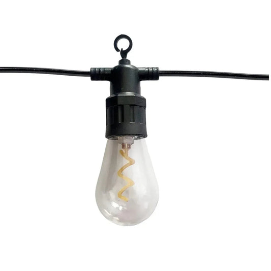 Ghirlanda luminoasa, decorativa, interconectabila, Naimeed D6118, 5m, 10 Becuri LED, Lumina Alb Rece