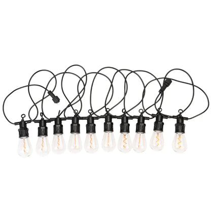 Ghirlanda luminoasa, decorativa, interconectabila, Naimeed D6117, 5m, 10 Becuri LED, Lumina Alb Cald