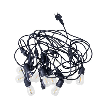 Ghirlanda luminoasa, decorativa, interconectabila, Naimeed D6121, 10m, 10 Becuri LED, Lumina Alb Rece