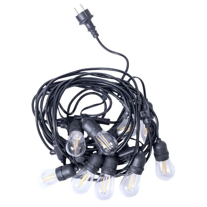 Ghirlanda luminoasa, decorativa, interconectabila, Naimeed D6122, 10m, 10 Becuri LED, Lumina Alb Cald