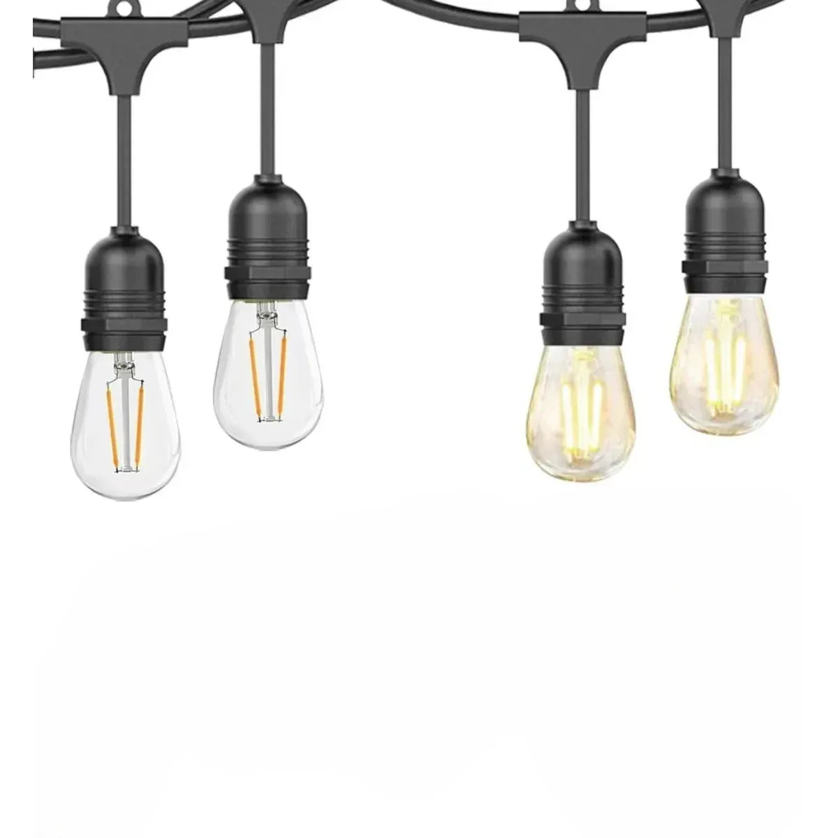 Ghirlanda luminoasa, decorativa, interconectabila, Naimeed D6122, 10m, 10 Becuri LED, Lumina Alb Cald
