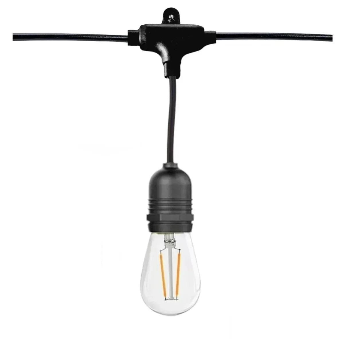 Ghirlanda luminoasa, decorativa, interconectabila, Naimeed D6122, 10m, 10 Becuri LED, Lumina Alb Cald