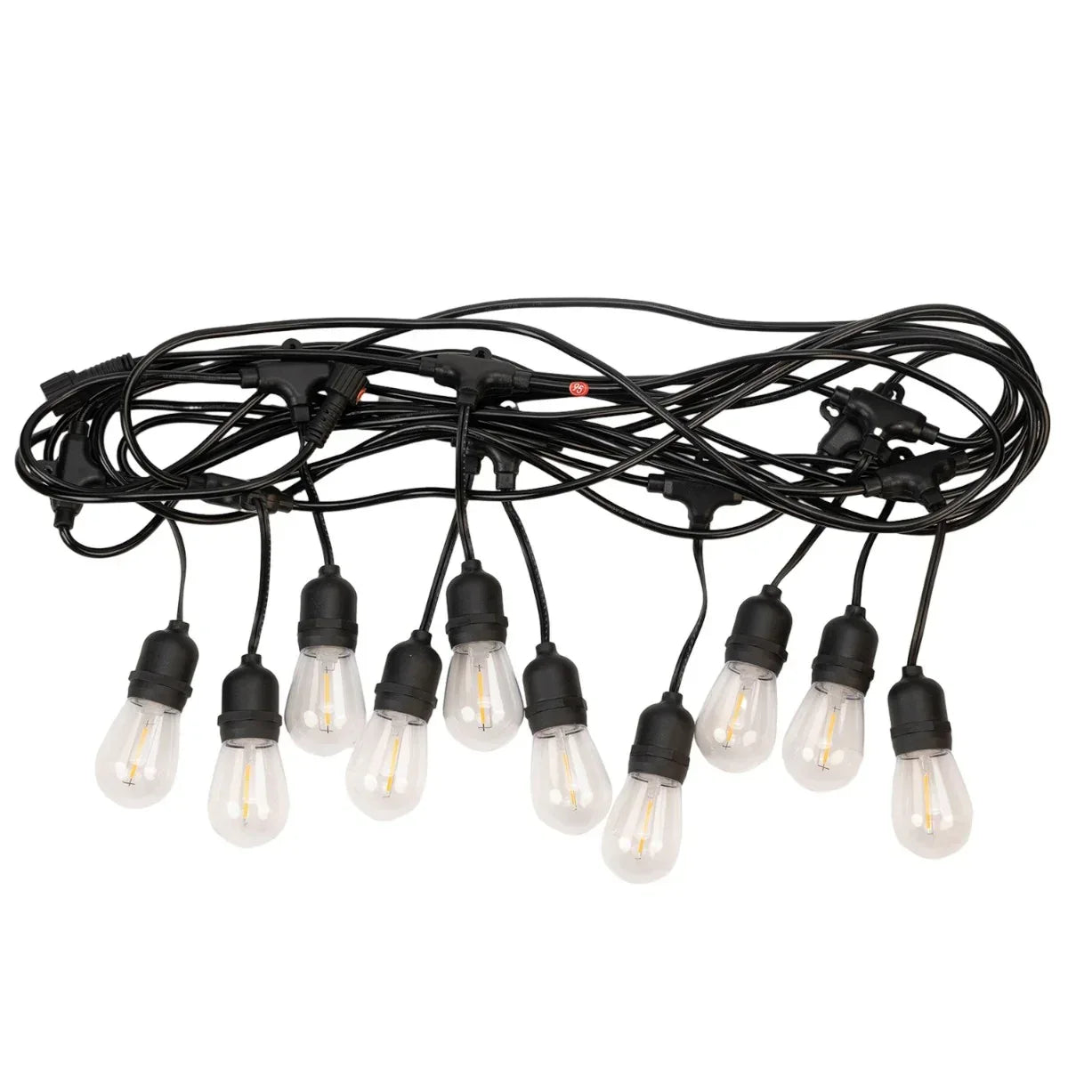 Ghirlanda luminoasa, solara, decorativa, interconectabila, Naimeed D6124, 5m, 10 Becuri LED, Lumina Alb Rece