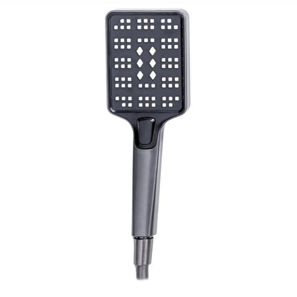 Coloana de dus, cu para fixa si para mobila, Naimeed D6138, 4 functii, otel inoxidabil, Argintiu