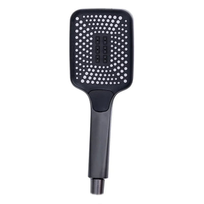 Coloana de dus, cu para fixa si para mobila, Naimeed D6139, 4 functii, otel inoxidabil, Gri