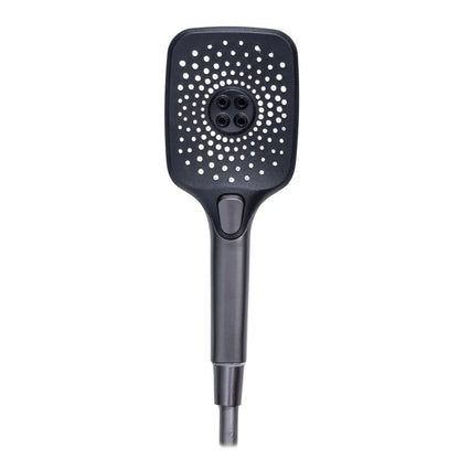 Coloana de dus, cu para fixa si para mobila, Naimeed D6143, 4 functii, otel inoxidabil, Argintiu