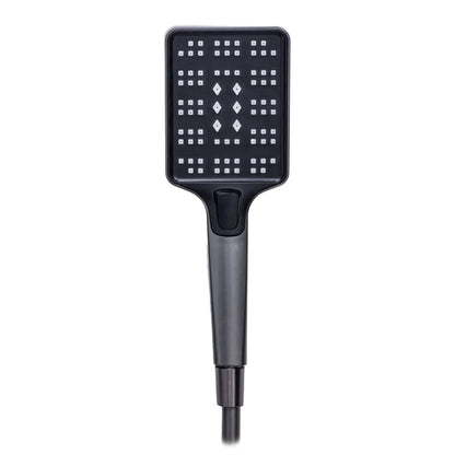 Coloana de dus, cu para fixa si para mobila, Naimeed D6144, 4 functii, otel inoxidabil, Argintiu