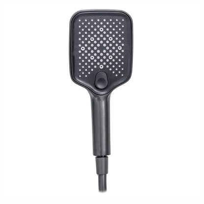 Coloana de dus, cu para fixa si para mobila, Naimeed D6147, 4 functii, otel inoxidabil, Gri