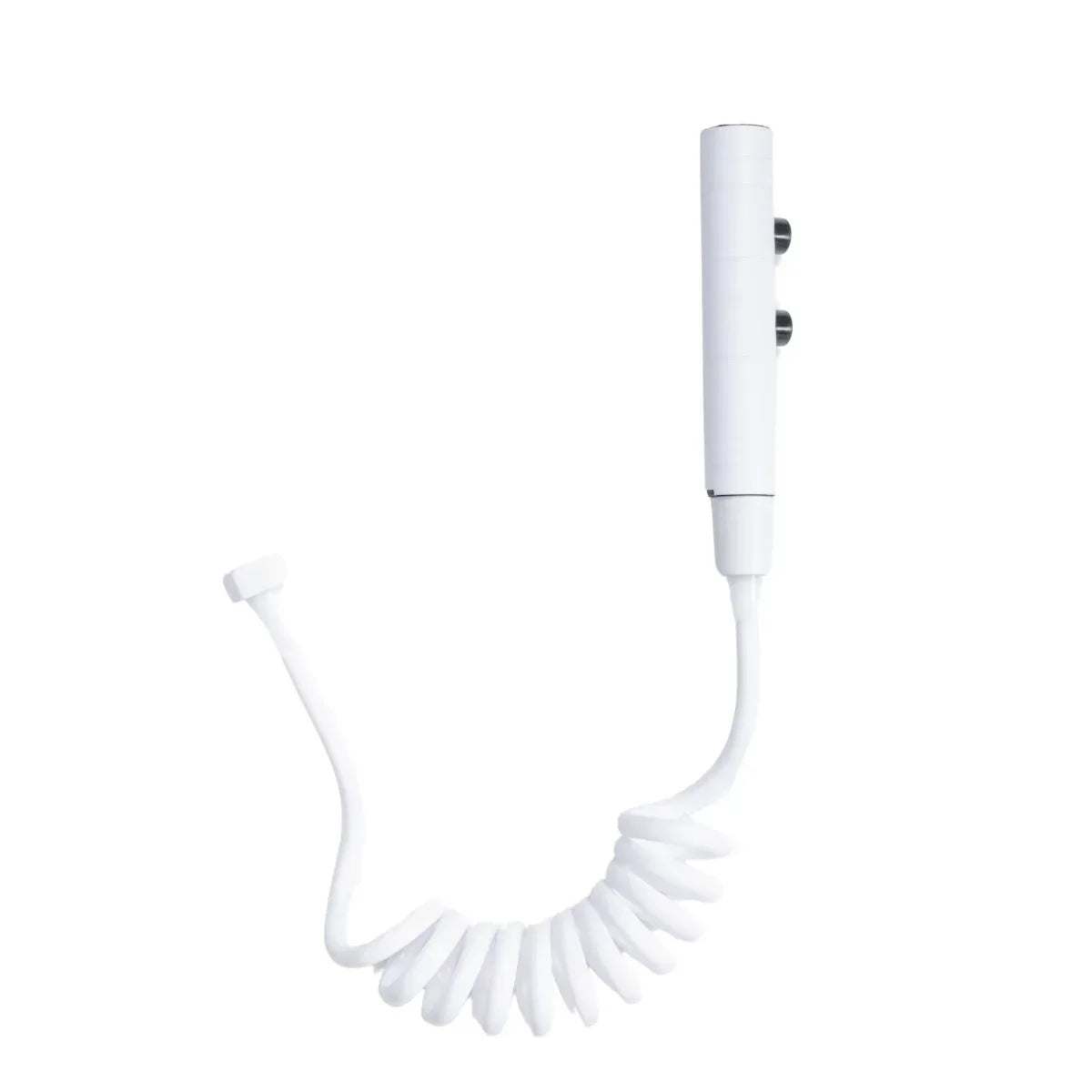 Coloana de dus, cu para fixa si para mobila, Naimeed D6149, 4 functii, otel inoxidabil, Alb