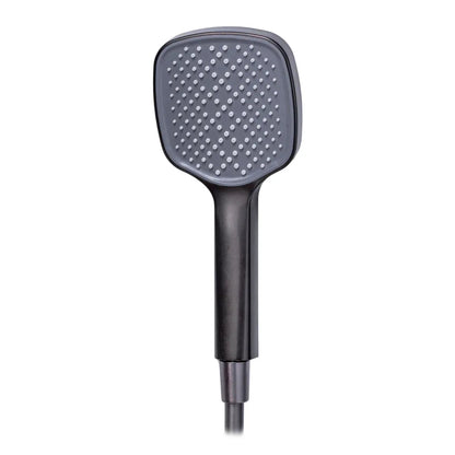 Coloana de dus, cu para fixa si para mobila, Naimeed D6157, 4 functii, otel inoxidabil, Gri