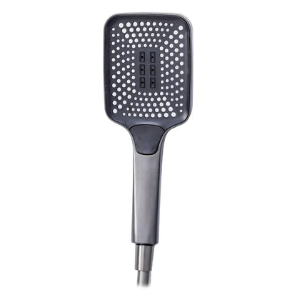 Coloana de dus, cu para fixa si para mobila, Naimeed D6158, 4 functii, otel inoxidabil, Argintiu