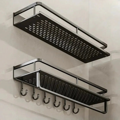 Suport multifunctional din aluminiu, Naimeed D6166, Negru